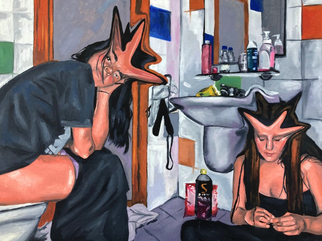 Retrato — Baño